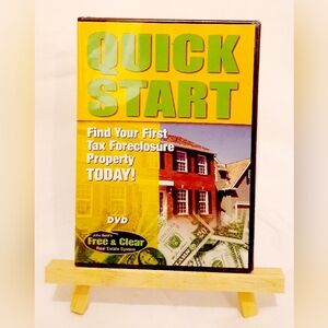Free & Clear Real Estate System Tax Forclosure Quick Start DVD